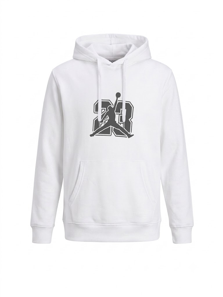 Buzo Canguro Jordan 23 Blanco