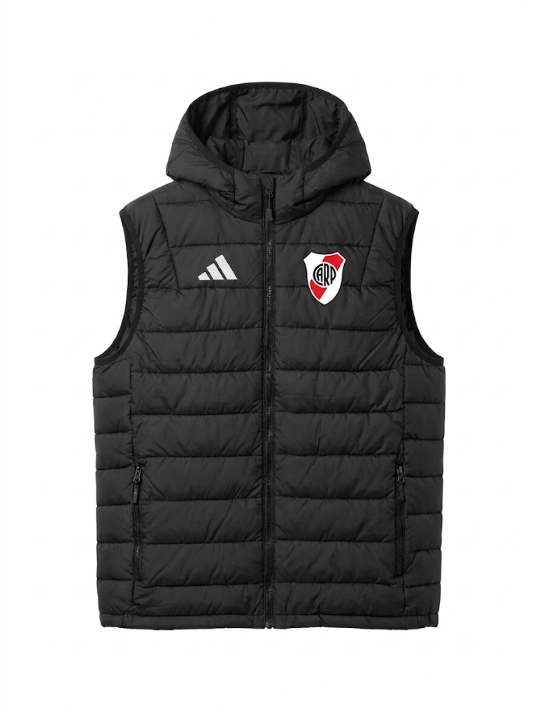 Chaleco Puffer Adidas River Plate